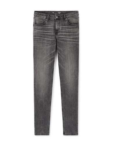 Jean slim coton stretch C25 - gris - camaieu - Modalova