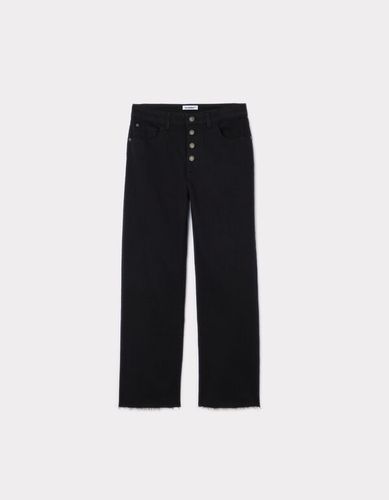 Pantalon droit avec 4 boutons - camaieu - Modalova