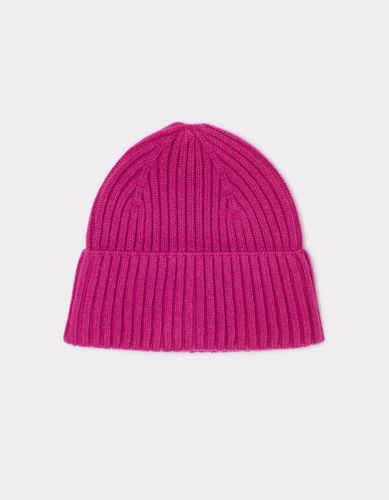 Bonnet en maille - rose fuchsia - celio - Modalova