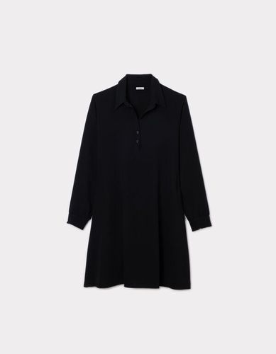 Robe boutonnée à col chemise - camaieu - Modalova