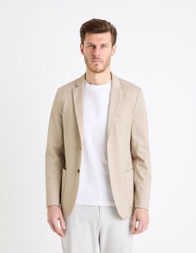 Blazer slim - beige - celio - Modalova