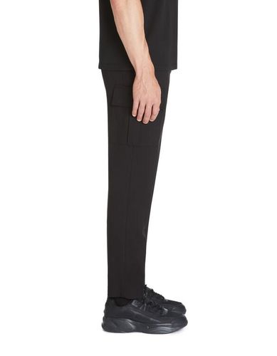 Pantalon cargo loose stretch - noir - camaieu - Modalova