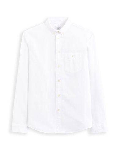 Chemise regular en coton oxford - camaieu - Modalova