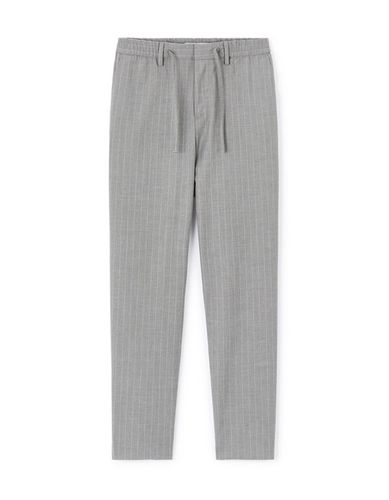 Pantalon slim à rayures - gris - celio - Modalova