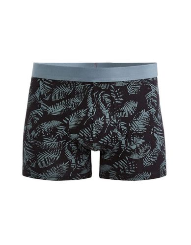 Boxer coton stretch motifs tropiques - celio - Modalova