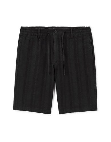 Bermuda coton slim - noir - camaieu - Modalova