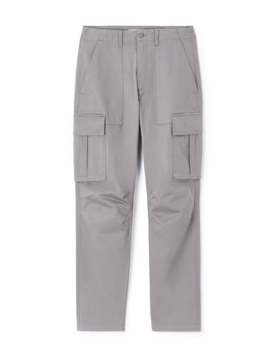 Pantalon cargo straight - gris - camaieu - Modalova