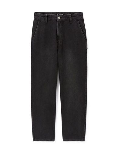 Jean baggy en coton C75 - noir - celio - Modalova