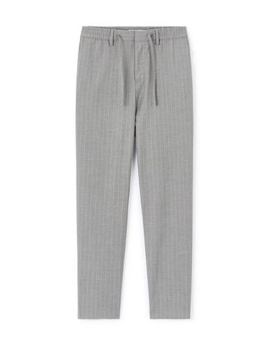 Pantalon slim à rayures - gris - camaieu - Modalova