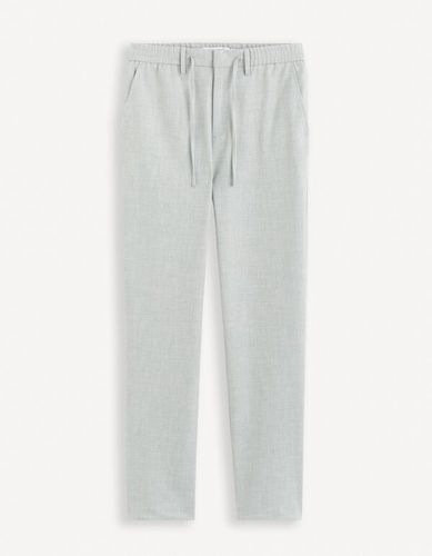 Pantalon 24H slim - gris - celio - Modalova