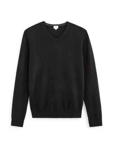 Pull col v 100% cachemire - noir - celio - Modalova