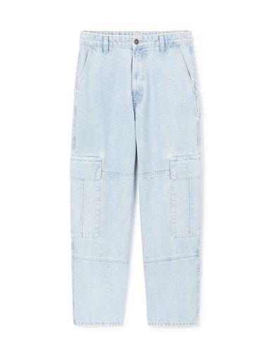 Jean baggy en coton C75 - bleu clair - celio - Modalova