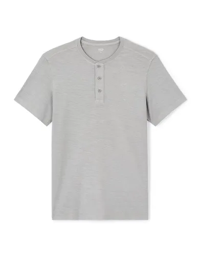 T-shirt col rond 100% coton - gris - celio - Modalova