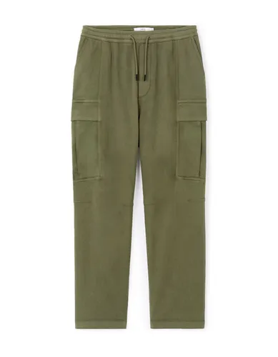 Pantalon cargo loose - kaki - camaieu - Modalova