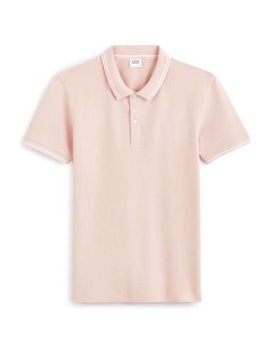 Polo piqué slim en coton stretch - camaieu - Modalova