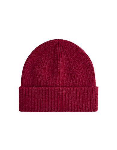 Bonnet en maille - bordeaux - celio - Modalova