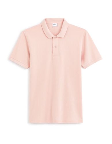 Polo piqué straight en coton - celio - Modalova