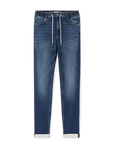 Jean slim coton stretch C25 - bleu - camaieu - Modalova