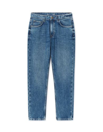 Jean relaxed 100% coton c85 - bleu - camaieu - Modalova