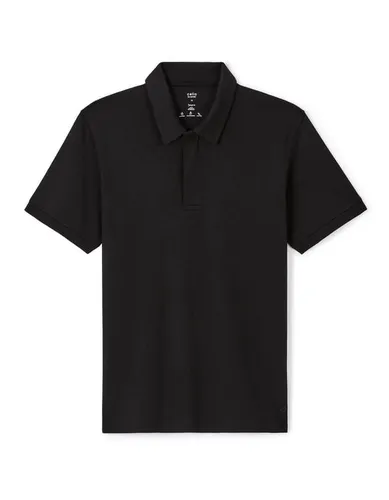 Polo piqué Coolmax - noir - camaieu - Modalova