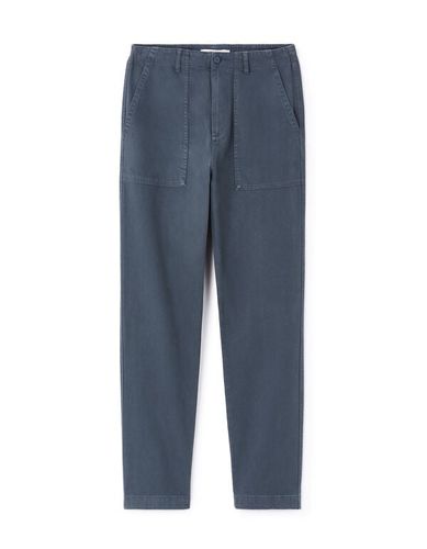 Pantalon chino straight - bleu - celio - Modalova