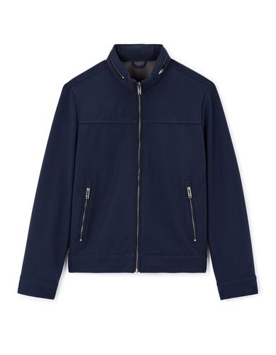 Blouson softshell col montant - marine - camaieu - Modalova