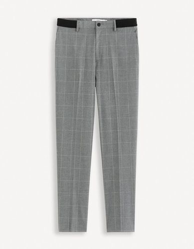 Pantalon 24H slim - gris - celio - Modalova