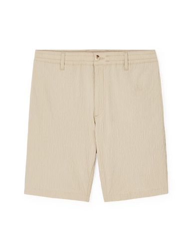 Bermuda coton stretch - taupe - camaieu - Modalova