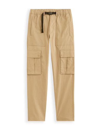 Pantalon cargo straight - beige - camaieu - Modalova