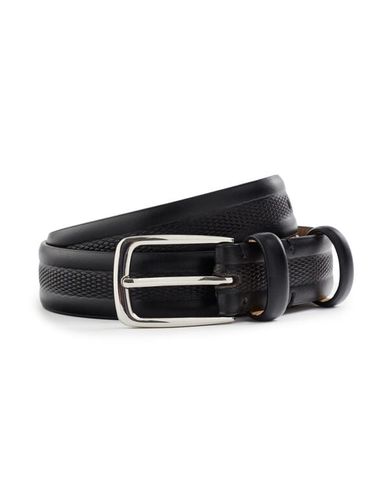 Ceinture en cuir - noir - camaieu - Modalova