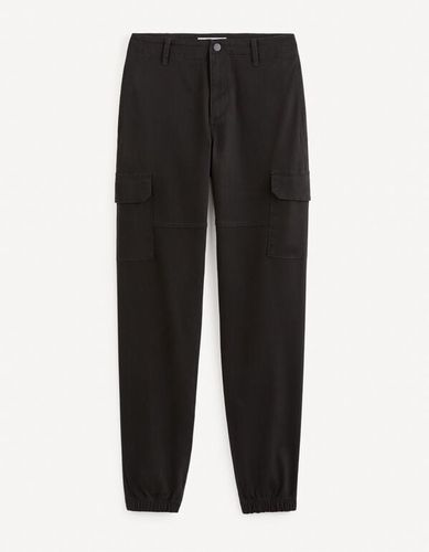 Pantalon cargo slim en coton stretch - celio - Modalova