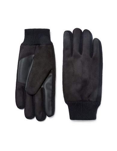 Gants en cuir - noir - camaieu - Modalova