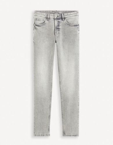 Jean slim stretch C25 - gris - celio - Modalova