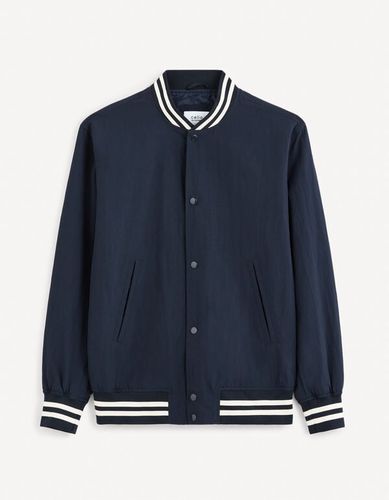 Blouson teddy - marine - celio - Modalova