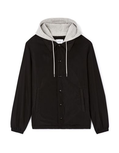 Blouson à capuche amovible - noir - camaieu - Modalova