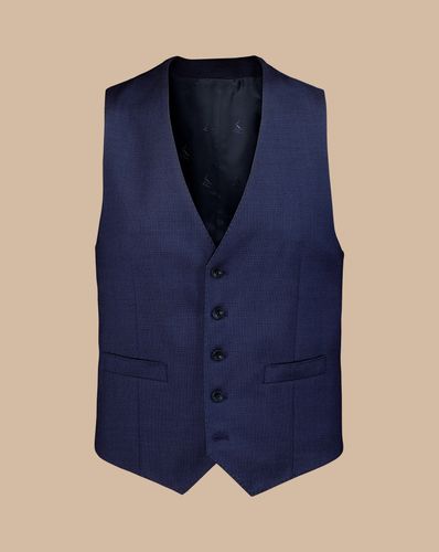Gilet De Costume À Tissage Œil-De-Perdrix Ultimate Performance - par - Charles Tyrwhitt - Modalova