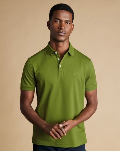 Polo En Tyrwhitt - Vert Vif par - Charles Tyrwhitt - Modalova