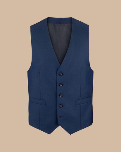 Gilet Naturellement Extensible En Sergé - par - Charles Tyrwhitt - Modalova