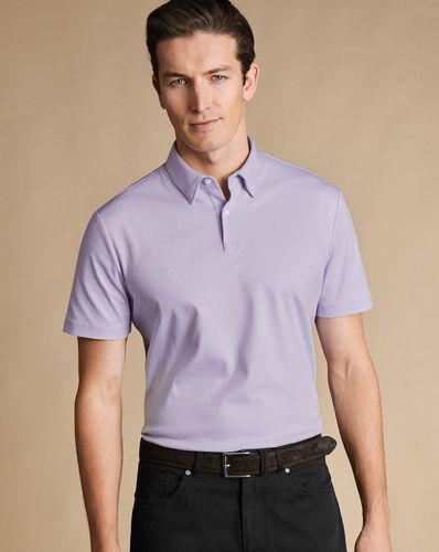 Polo Smart En Jersey - Lavande en par - Charles Tyrwhitt - Modalova