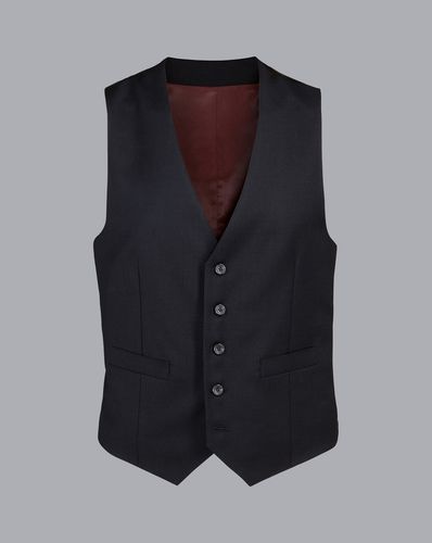 Gilet Naturellement Extensible En Sergé - par - Charles Tyrwhitt - Modalova