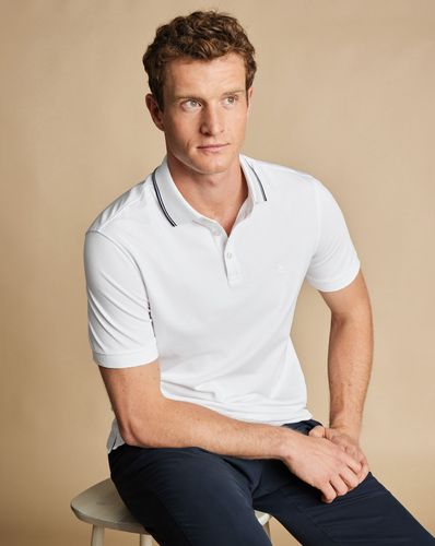 Polo En Piqué - par - Charles Tyrwhitt - Modalova