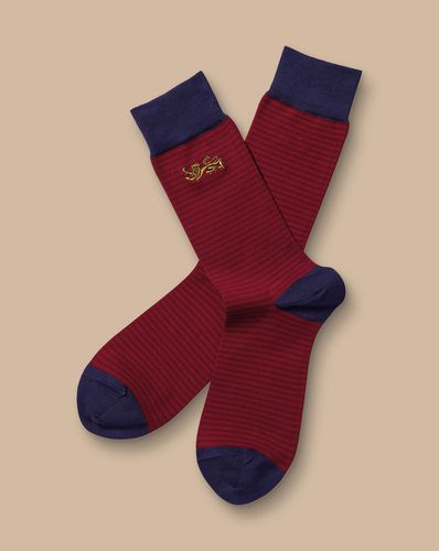 Chaussettes À Rayures The Lions - Et Foncé par - Charles Tyrwhitt - Modalova