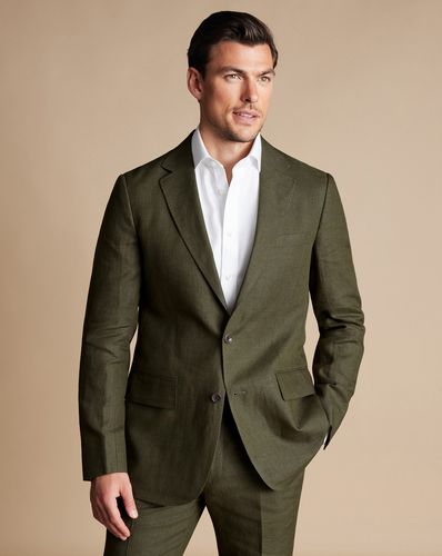 Veste En Lin - par - Charles Tyrwhitt - Modalova