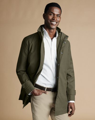 Trench-Coat Imperméable 3-En-1 Avec Veste Sans Manches Amovible - par - Charles Tyrwhitt - Modalova