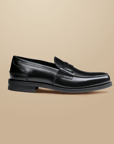 Mocassins En Cuir Brillant - par - Charles Tyrwhitt - Modalova