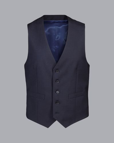 Gilet En Sergé Naturellement Extensible - par - Charles Tyrwhitt - Modalova