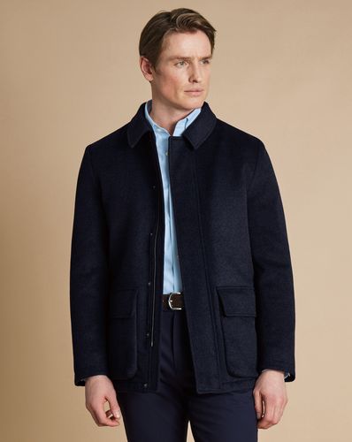 Manteau De Ville En Laine - par - Charles Tyrwhitt - Modalova