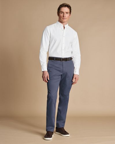 Chinos Ultimate Sans Repassage - Acier par - Charles Tyrwhitt - Modalova