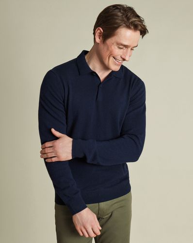 Pull Polo En Cachemire - par - Charles Tyrwhitt - Modalova