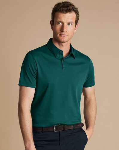 Polo Smart En Jersey - par - Charles Tyrwhitt - Modalova